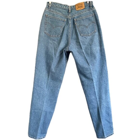 Vintage Levi's 606 White Tab High-rise Tapered Mom Jeans - 30/31"👖 - Picture 9 of 10
